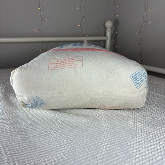 Queens Pride Tote Vintage 60s 70s Flour Bag Sturdy Durable Mid Century Laundry - Picture 4 of 7